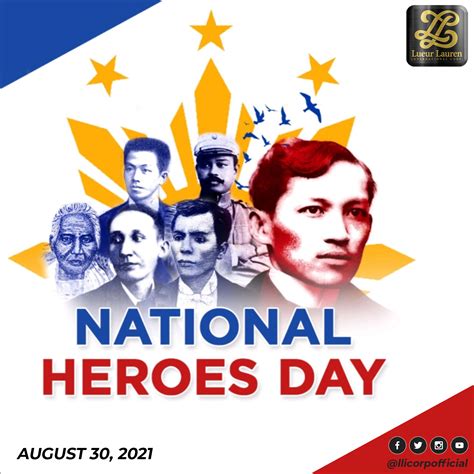 National Heroes Day 2024, 2025 and 2026.